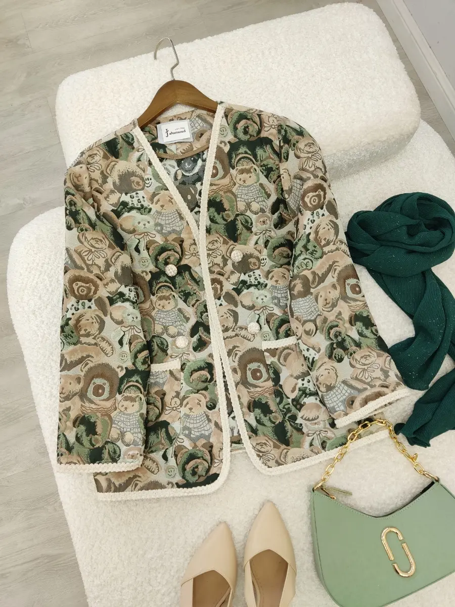 کت ژاکارد راشا